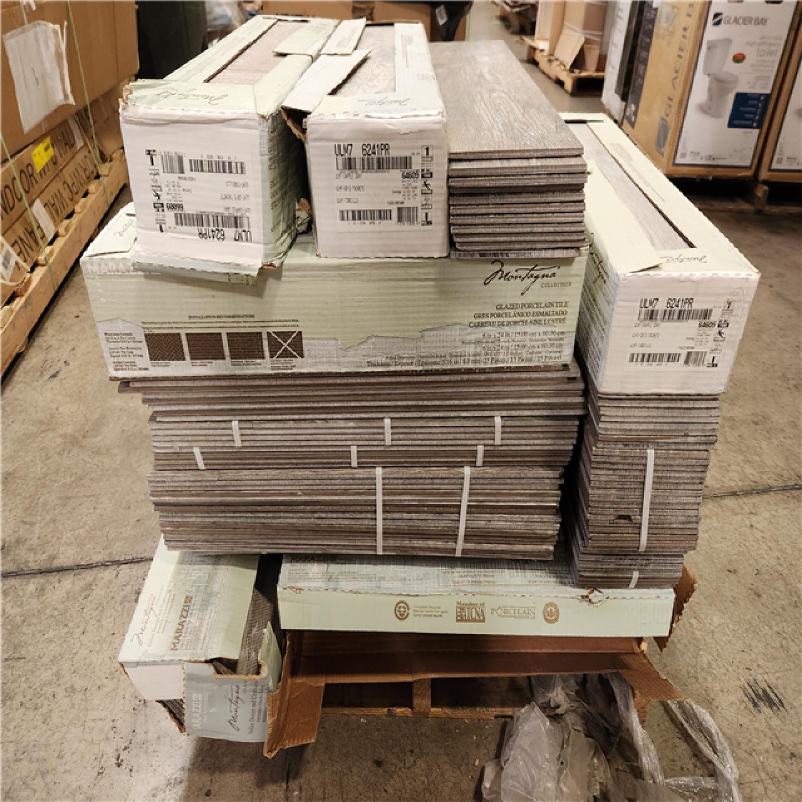 Phoenix Location Marazzi Montagna Dapple Gray 6 in. x 24 in. Porcelain Floor and Wall Tile (363 sq. ft. 25 case)