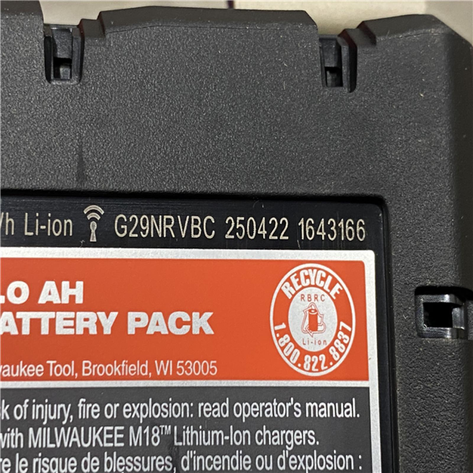 AS-IS Milwaukee FUEL 18V Lithium-Ion Brushless Cordless Hammer Drill and Impact Driver Combo Kit