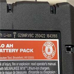 AS-IS Milwaukee FUEL 18V Lithium-Ion Brushless Cordless Hammer Drill and Impact Driver Combo Kit