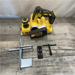 AS-IS DEWALT 20V MAX XR Cordless Brushless 3-1/4 in. Planer (Tool Only)