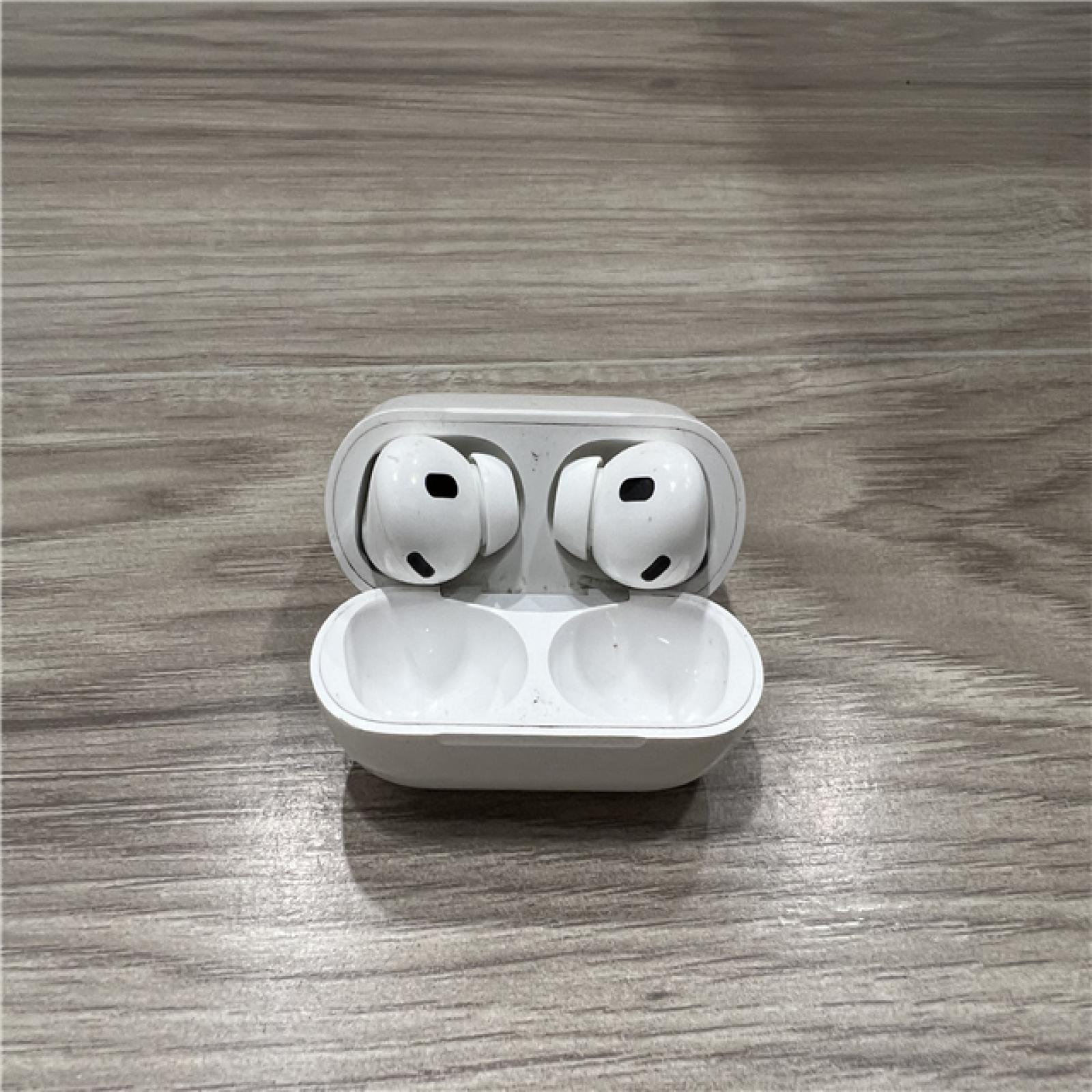 AS-IS Apple AirPods Pro (2nd Generation) with the USB-C MagSafe Charging Case