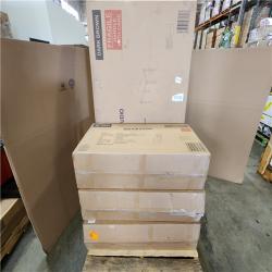 Phoenix NEW Baxton Studio Lenoir 7-Piece Grey Fabric Wood Dining Set (SEALED)