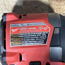 Houston Location AS-IS Milwaukee M18 FUEL 18-Volt Lithium-Ion Brushless Cordless 1/4 in. Hex Impact Driver (Tool-Only)