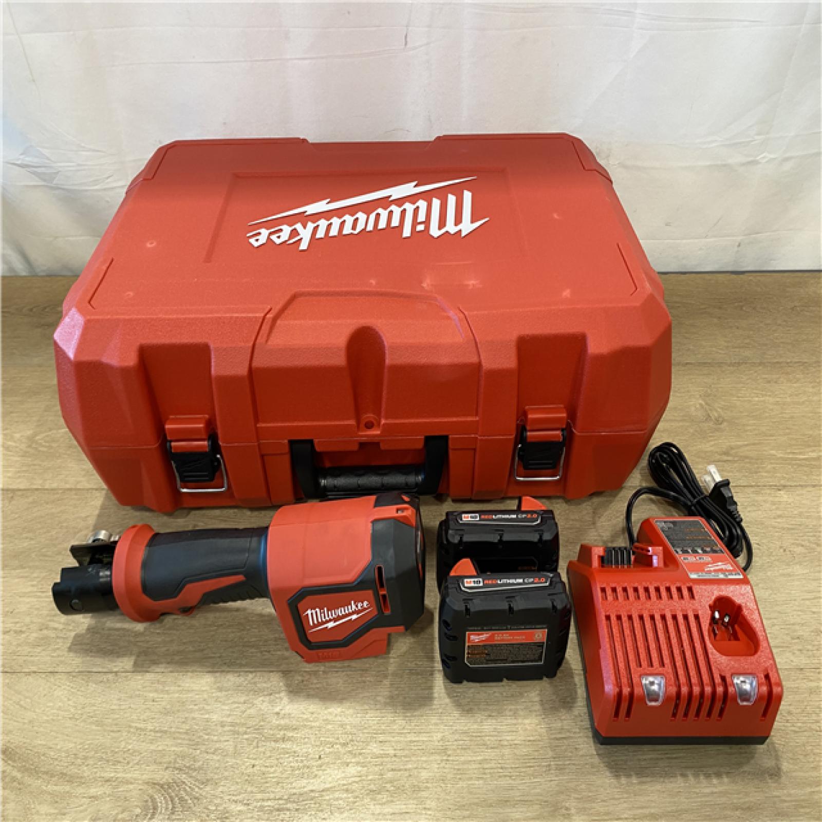 AS-IS Milwaukee 18-Volt Lithium-Ion Brushless Cordless FORCE LOGIC Press Tool (Tool-Only)