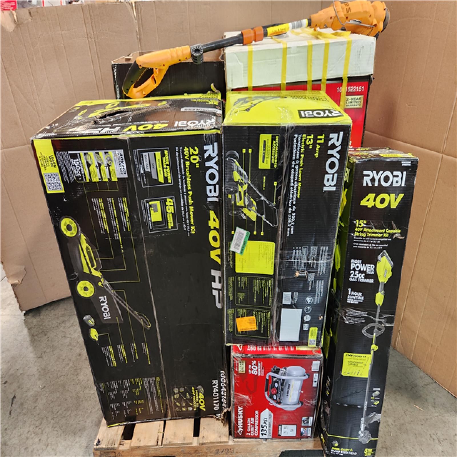 CALIFORNIA AS-IS TOOL PALLET