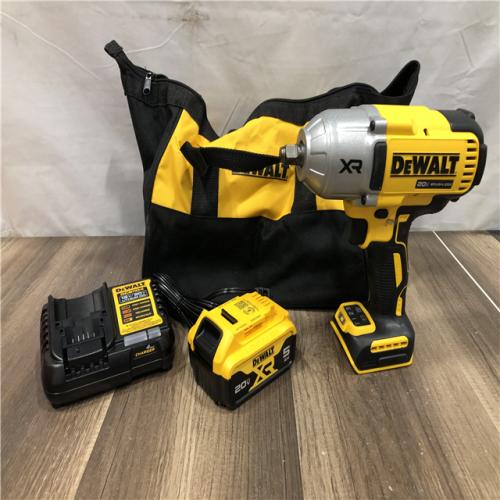 AS-IS DEWALT 20V MAX Lithium-Ion Cordless 1/2 in. Impact Wrench Kit