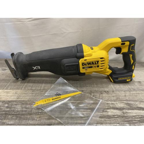 AS-IS DEWALT 20-Volt XR Cordless Reciprocating Saw (Tool Only)