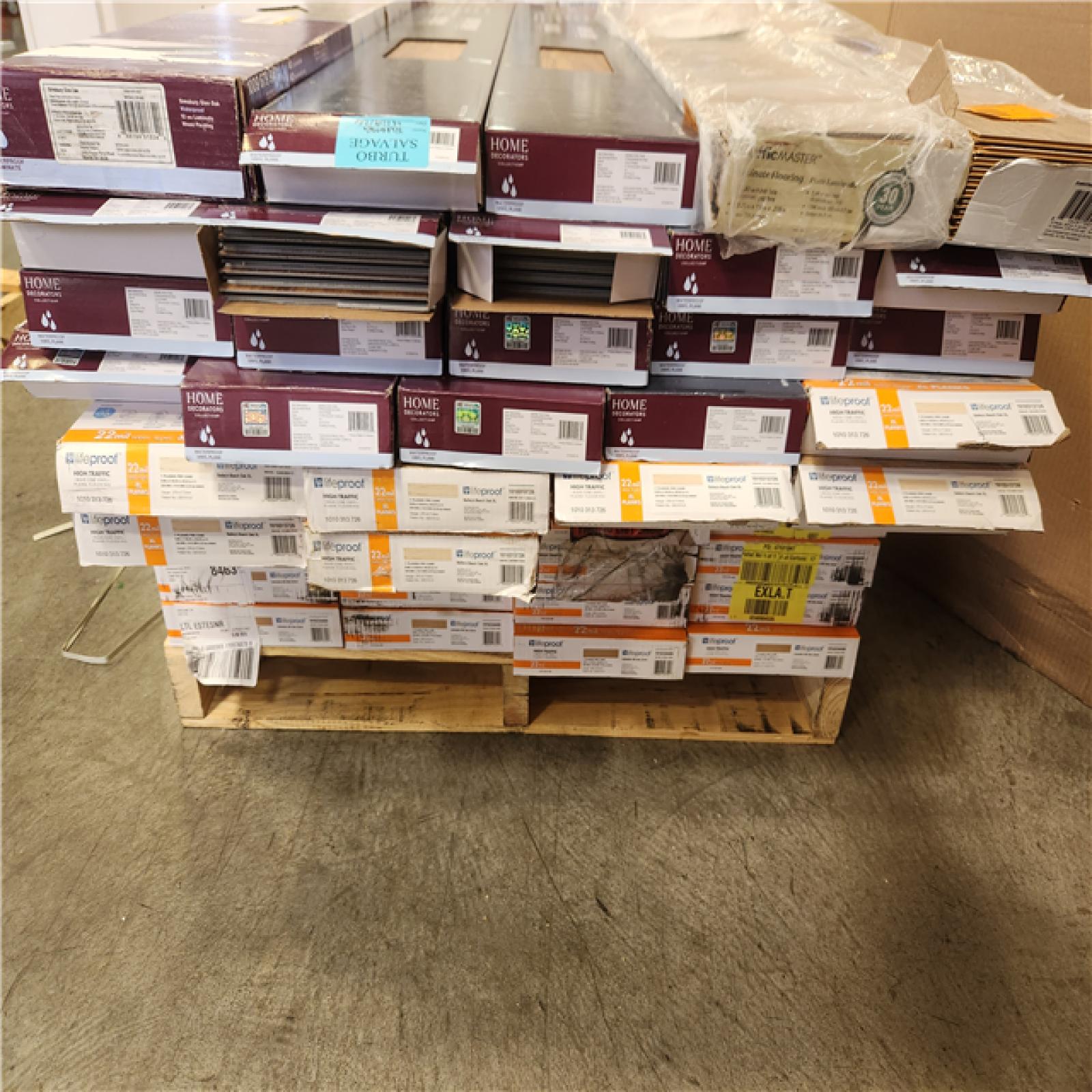 Phoenix AS-IS Mixed Vinyl  Flooring Pallet (44-Cases)