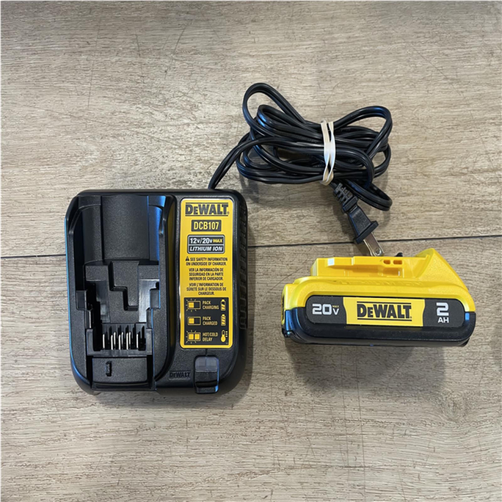 AS-IS DEWALT Atomic 20V Lithium-Ion Cordless Compact 1/2 in. Drill/Driver Kit
