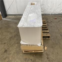 Houston Location AS IS - Collette 72 IN. Free Standing Mounted Vanity