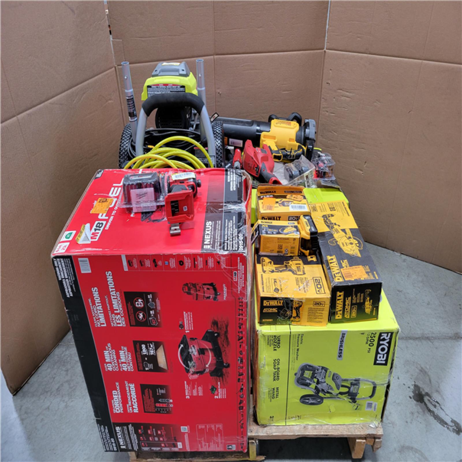CALIFORNIA AS-IS TOOL PALLET