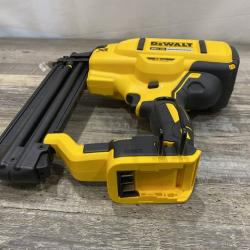 AS-IS DEWALT 20V MAX XR Lithium-Ion Electric Cordless 18-Gauge Brad Nailer (Tool Only)