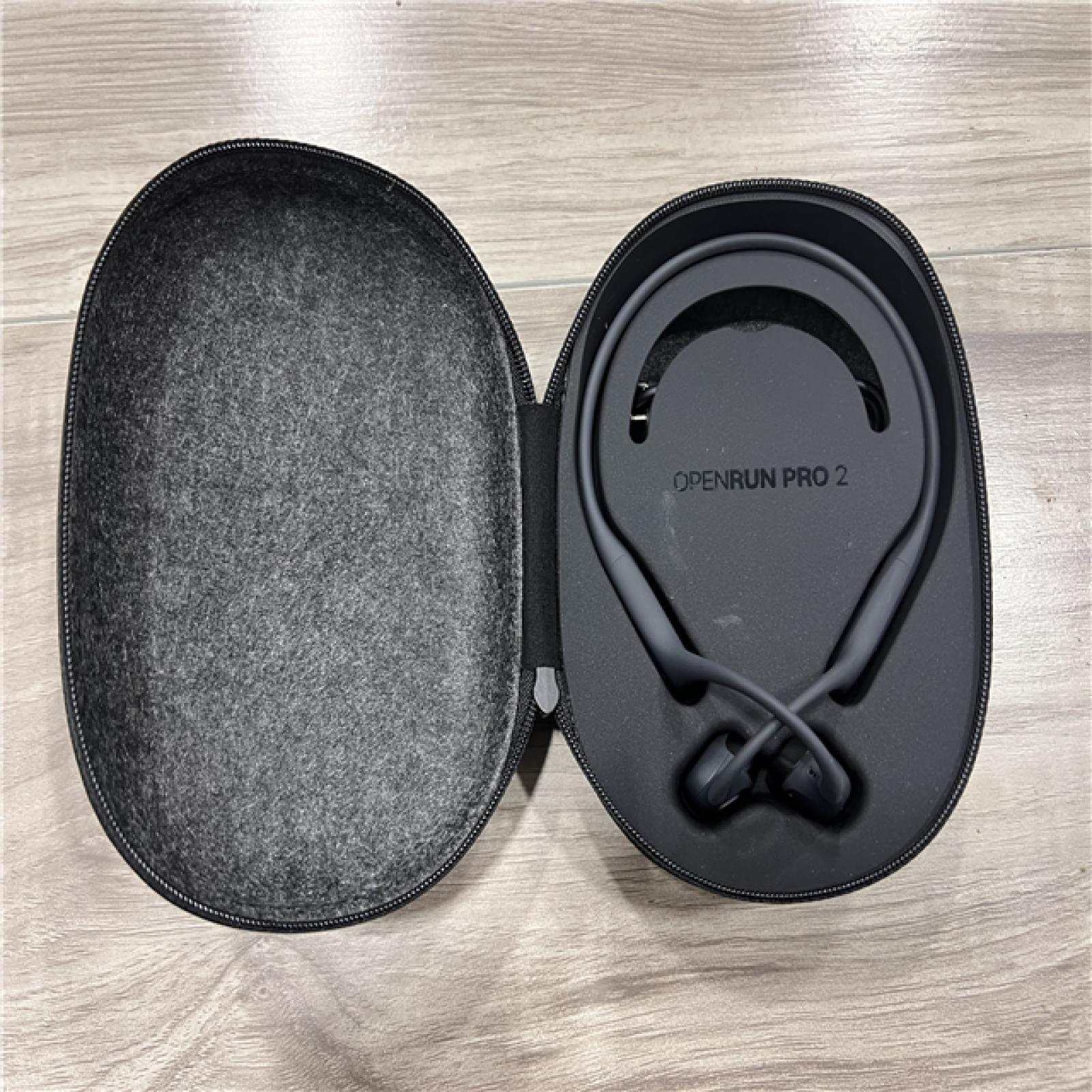 Shokz OpenRun Pro 2 Bluetooth Wireless Headphones - Black (S820-ST-BK-US)