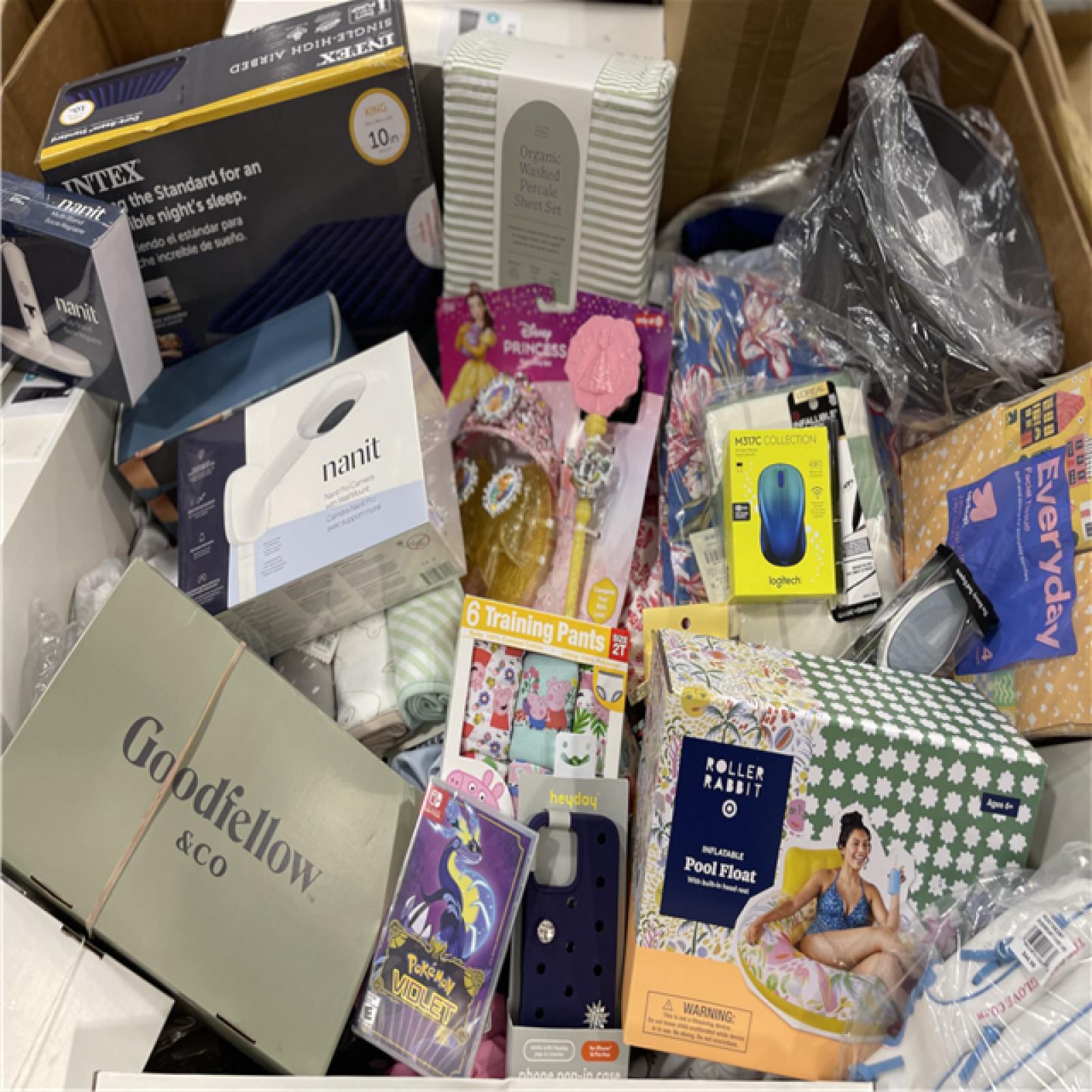 DALLAS LOCATION- NEW!- BULLSEYE MIXED PALLET