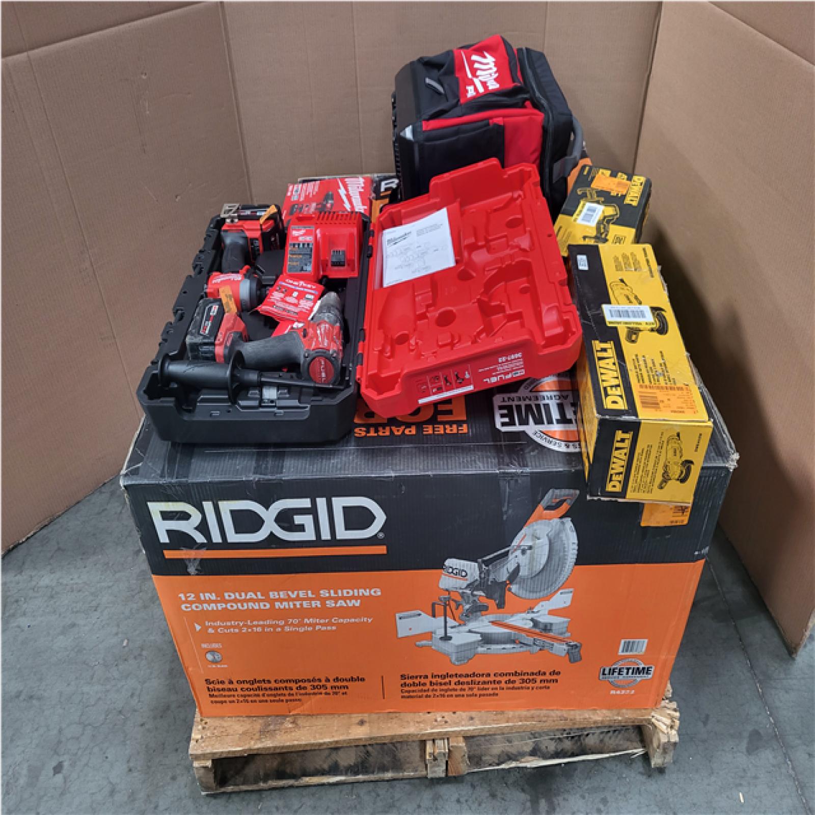 CALIFORNIA AS-IS TOOL PALLET