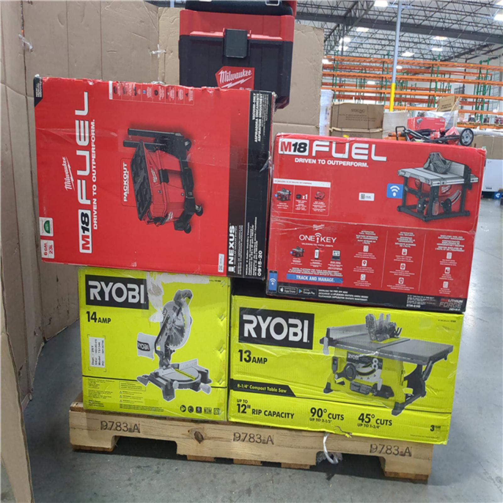 CALIFORNIA AS-IS TOOL PALLET