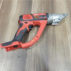 AS-IS Milwaukee M18 18-volt Lithium-ion Cordless 18-gauge Double Cut Metal Shear  Bare Tool