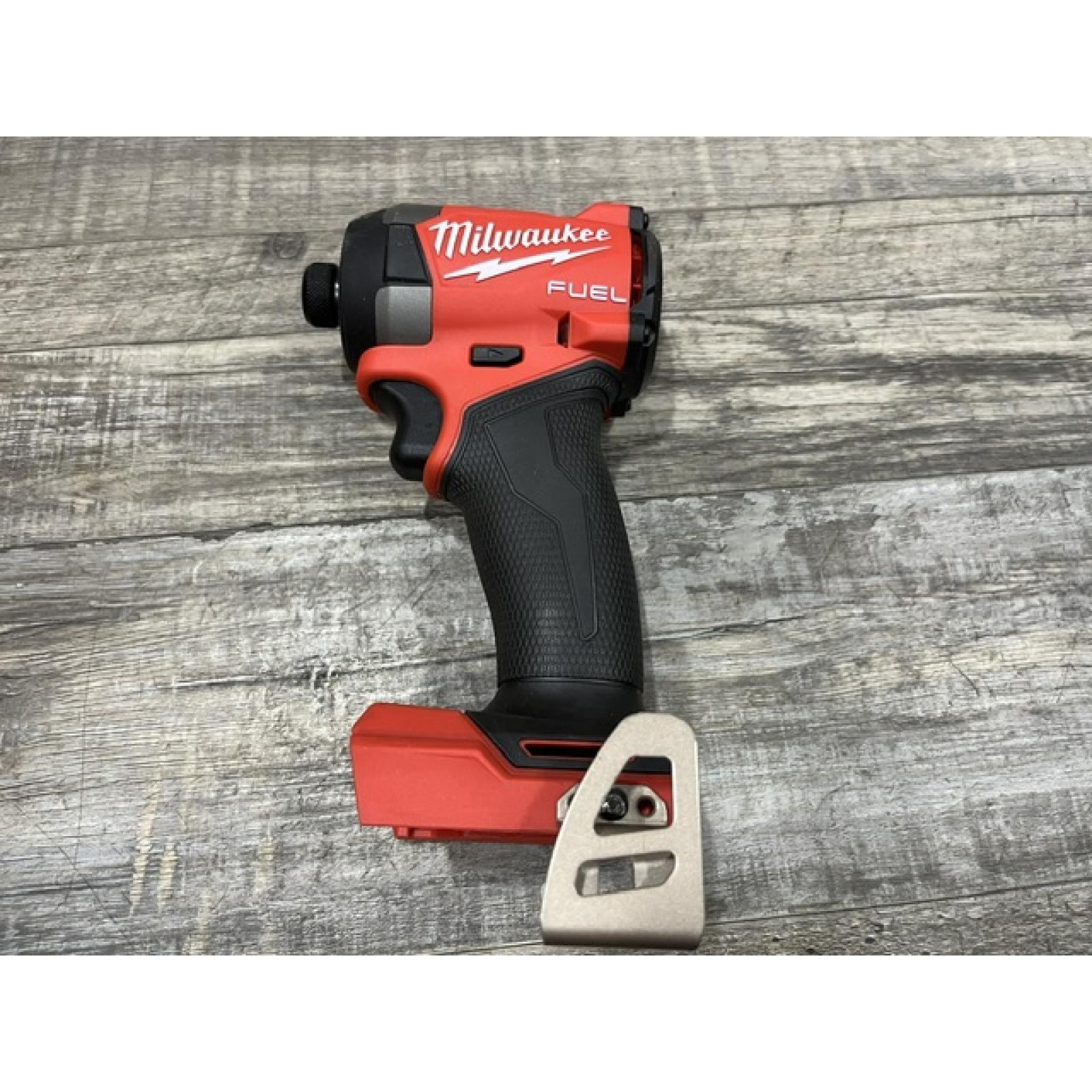 AS-IS Milwaukee FUEL 18V Lithium-Ion Brushless Cordless 1/4 in. Hex Impact Driver (Tool-Only)