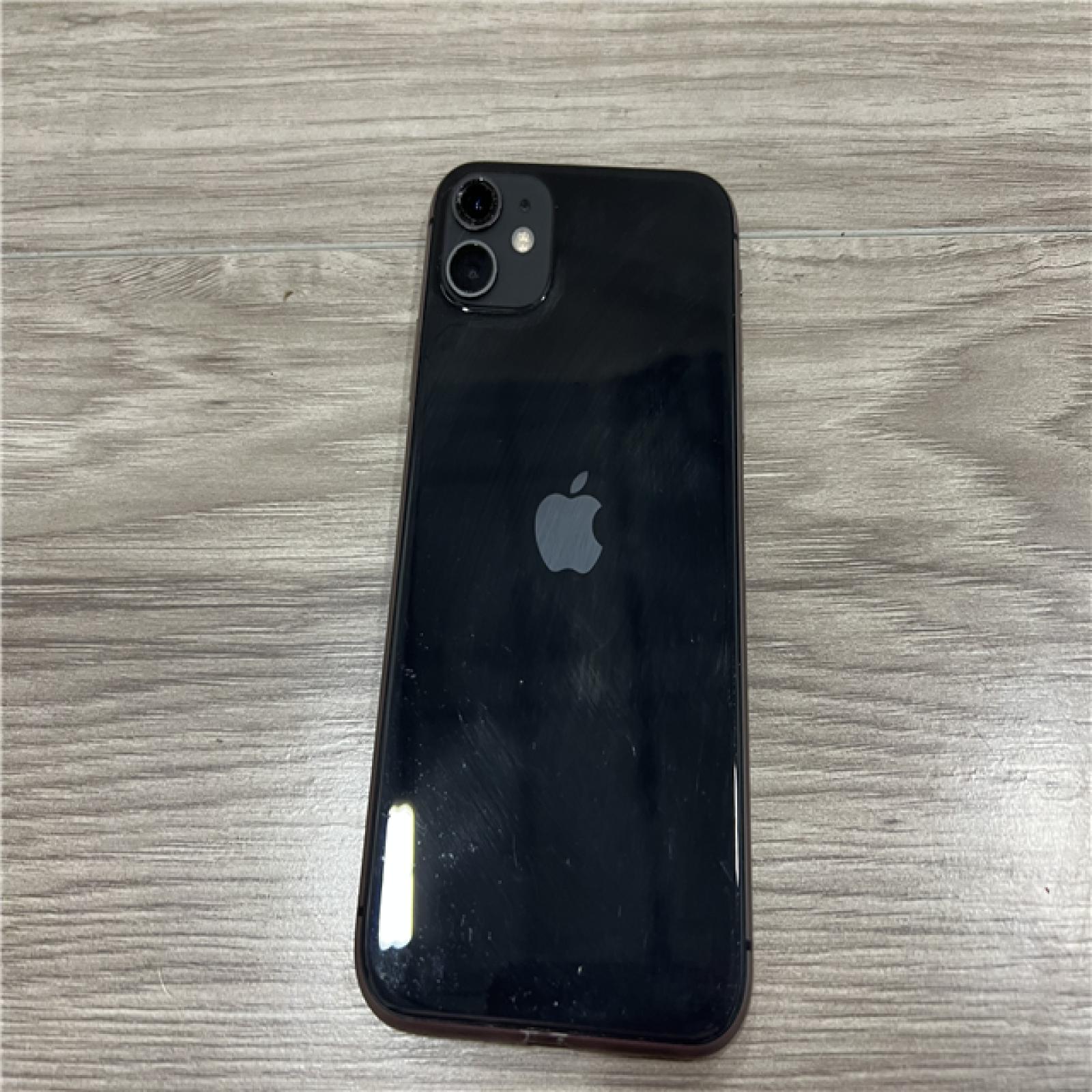 AS-IS Apple iPhone 11 64GB Black MH8D3LL/A