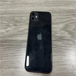 AS-IS Apple iPhone 11 64GB Black MH8D3LL/A