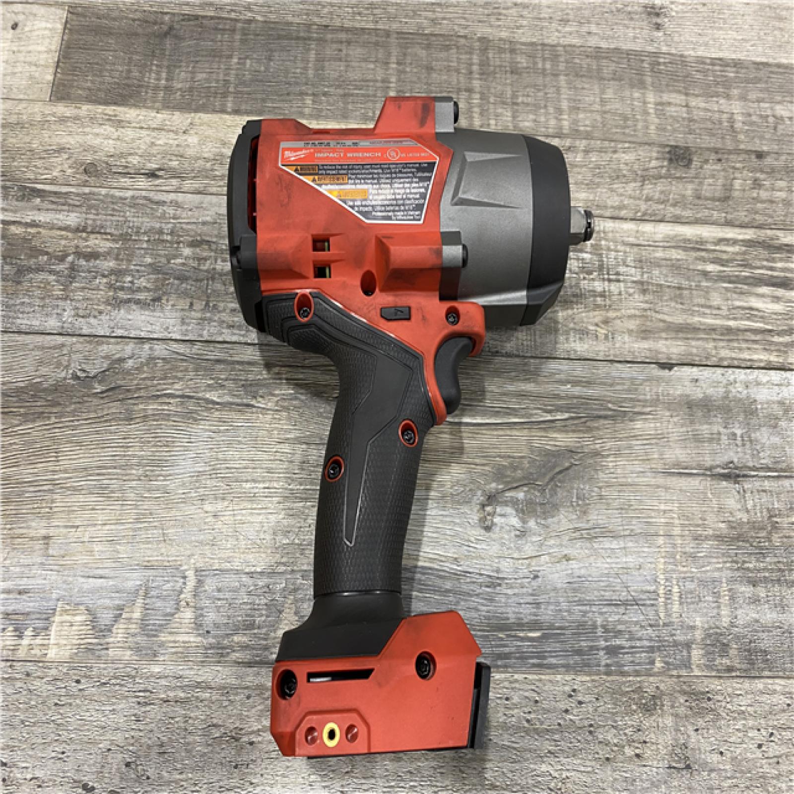 AS-IS Milwaukee FUEL 18V Lithium-Ion Brushless Cordless 1/2 in. Impact Wrench with Friction Ring (Tool-Only)