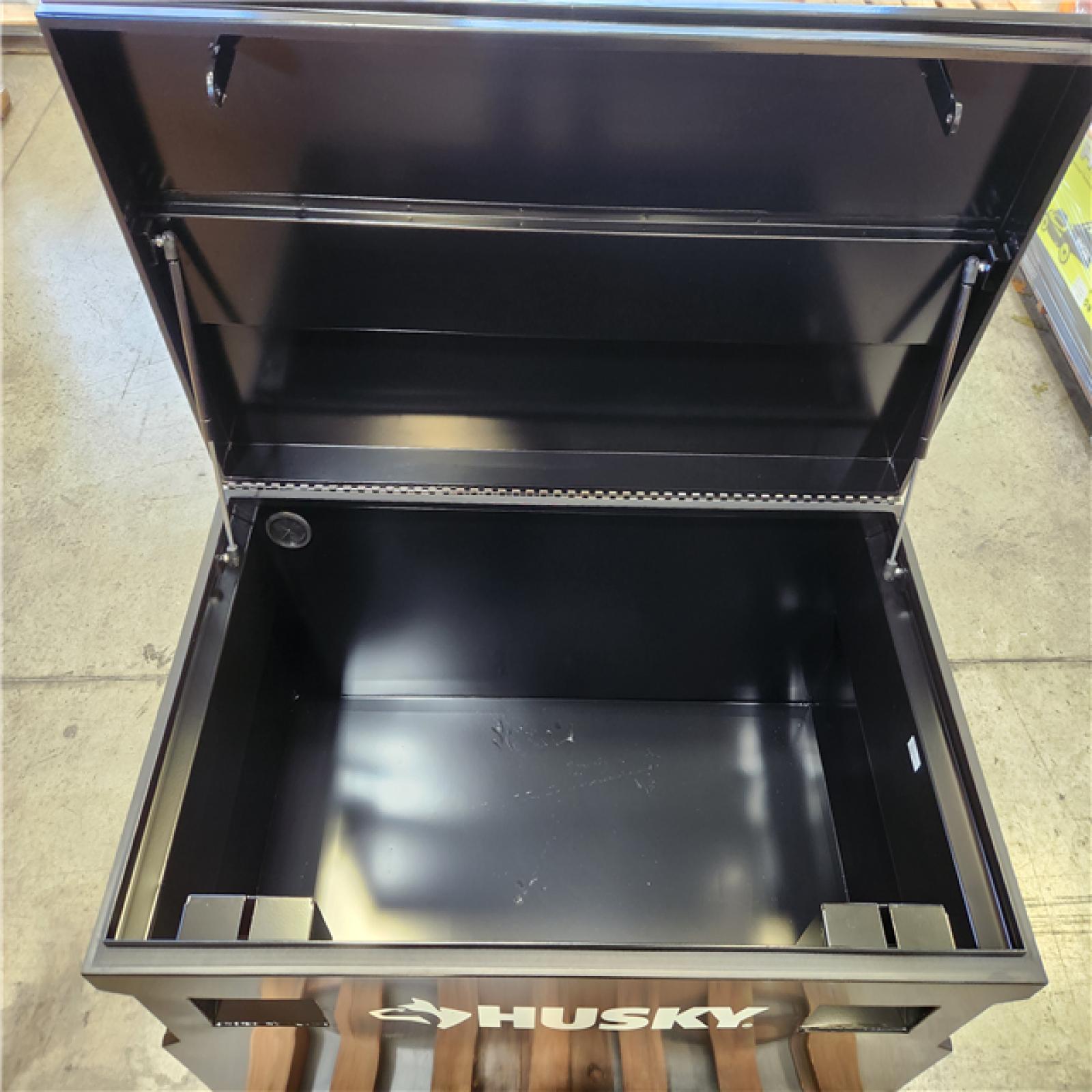 Phoenix Husky Tool Storage 48 in. W Black Steel Job Site Toolbox