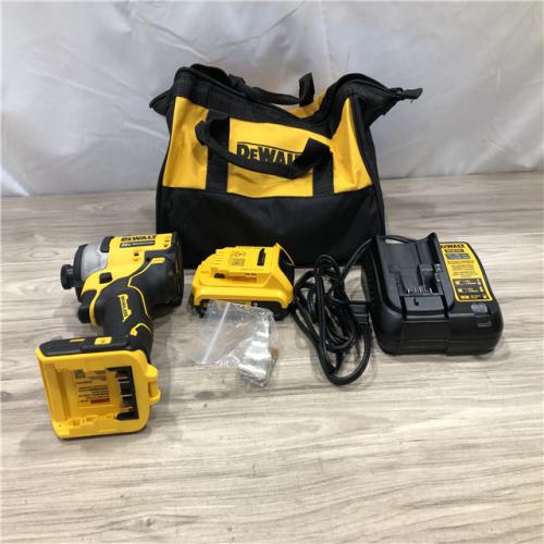AS-IS DEWALT Atomic 20V Max Lithium-Ion Cordless Compact 1/4 in. Impact Driver Kit