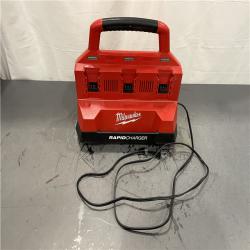AS-IS - Milwaukee M18 18V Lithium-Ion PACKOUT 6-Port Rapid Charger