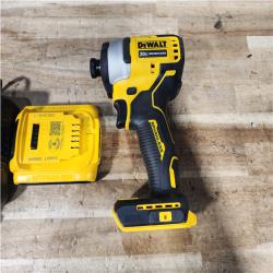 HOUSTON LOCATION - AS - IS DEWALT Atomic 20V Max Lithium-Ion Brushless Cordless Compact 1/4 in. Impact Driver Kit