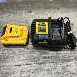AS-IS DEWALT 20V MAX XR Power-Pack Lithium-Ion Starter Kit with 4. 0Ah Battery and Charger