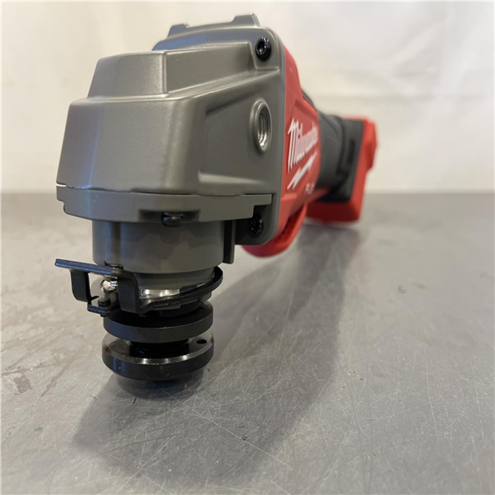 AS-IS - Milwaukee M18 FUEL 18V Lithium-Ion Brushless Cordless 4-1/2 in./5 in. Grinder with Variable Speed & Paddle Switch