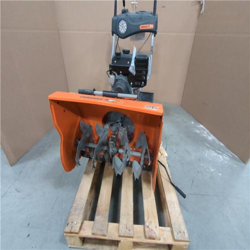 CALIFORNIA AS-IS YARDMAX SNOW BLOWER