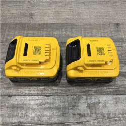 AS-IS DEWALT 20V MAX XR POWERSTACK Lithium-Ion 5.0Ah Battery (2 -Pack)