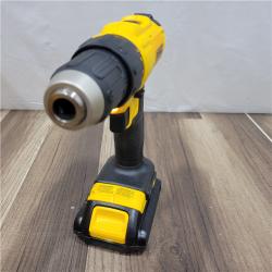 GOOD DEWALT 20V MAX Cordless 1/2 in. Drill/Driver, (2) 20V 1.3Ah Batteries, Charger and Bag
