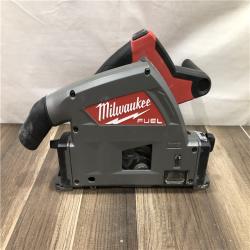 AS-IS Milwaukee FUEL 18V Lithium-Ion Cordless Brushless 6-1/2 in. Plunge Cut Track Saw (Tool-Only)