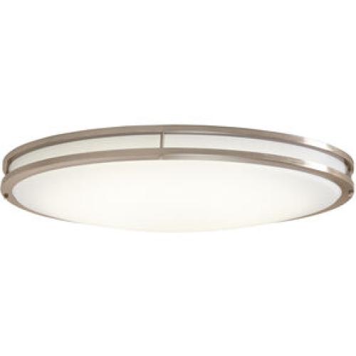 Phoenix NEW EnviroLite LED 32.3 inch Brushed Nickel Flush Mount Ceiling Light Pallet 26-Lights (SEALED)