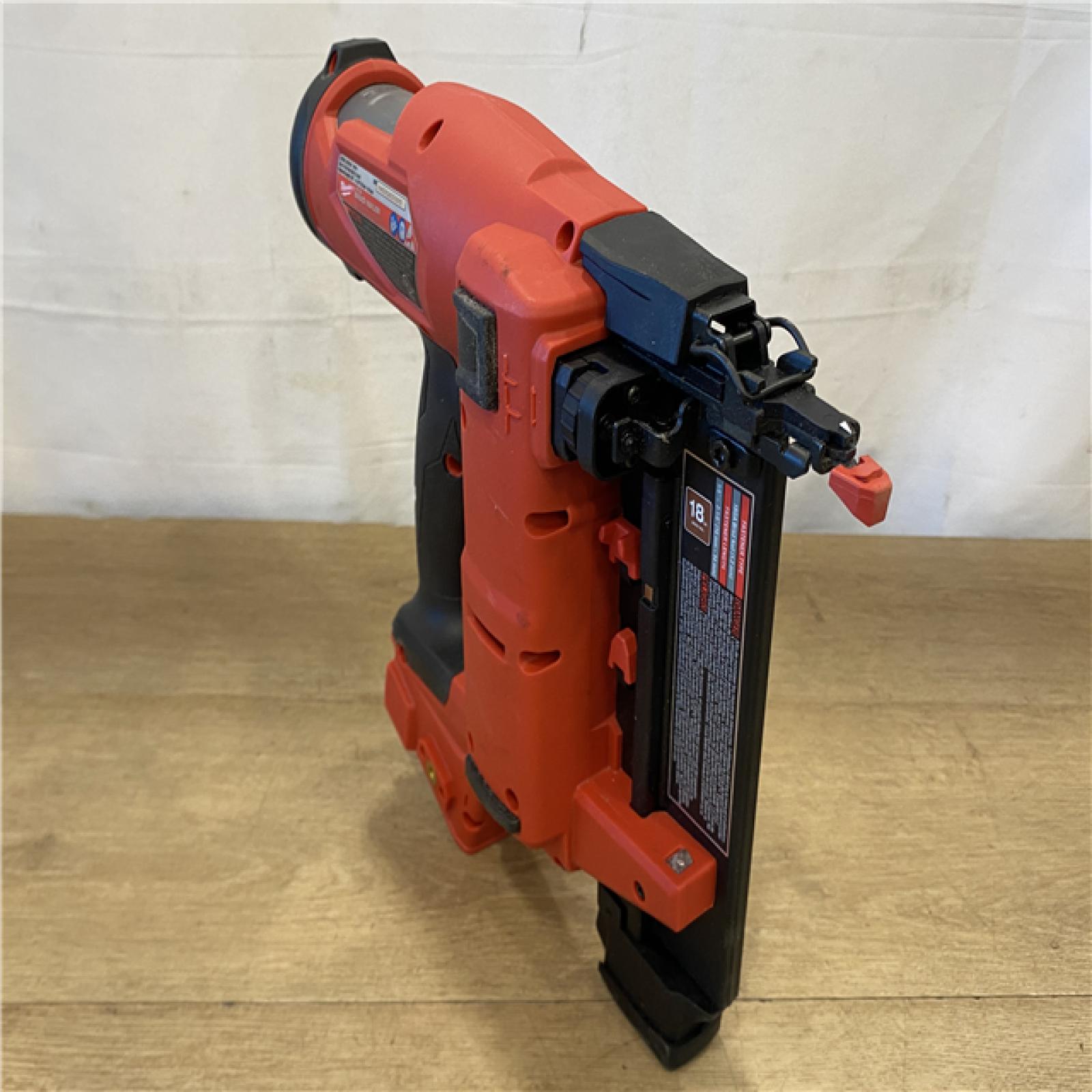 AS-IS Milwaukee FUEL 18-Volt Lithium-Ion Brushless Cordless Gen II 18-Gauge Brad Nailer (Tool-Only)