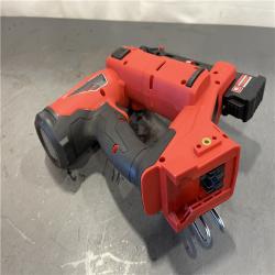 AS-IS - MILWAUKEE FUEL 18V Cordless 18-Gauge 1/4 in. Narrow Crown Stapler