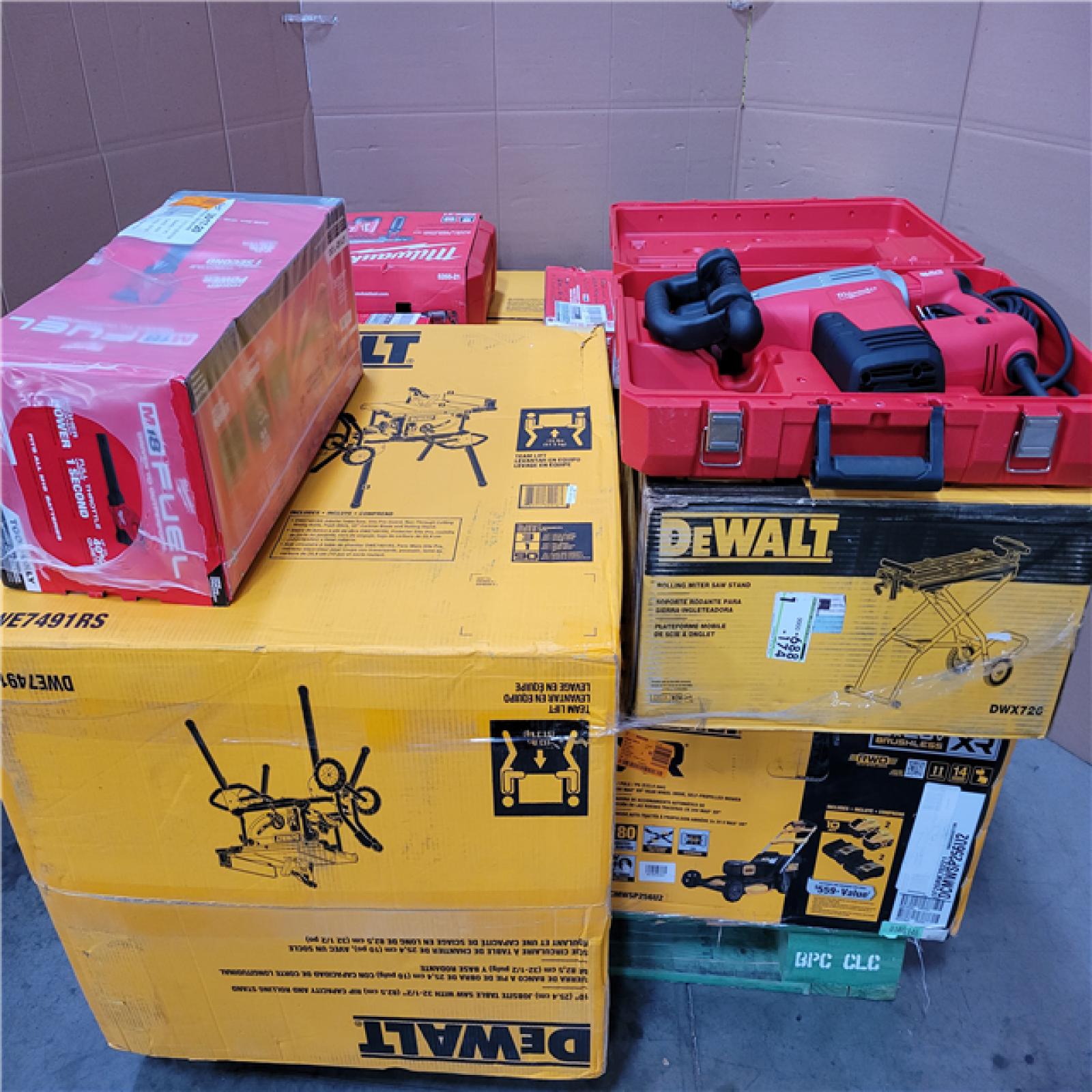 CALIFORNIA AS-IS TOOL PALLET