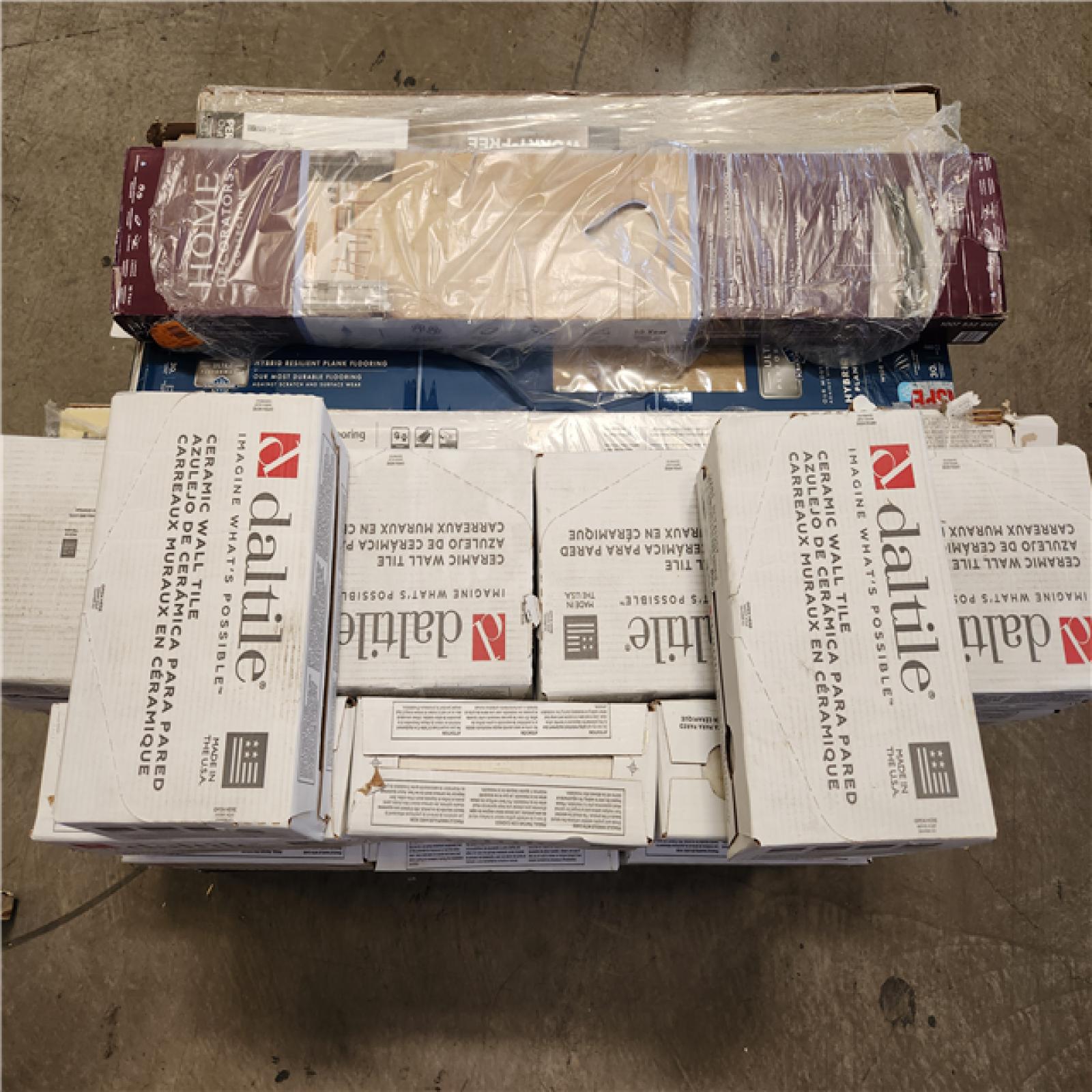 Phoenix AS-IS Mixed Flooring/ Wall Tile Pallet (32-Cases)