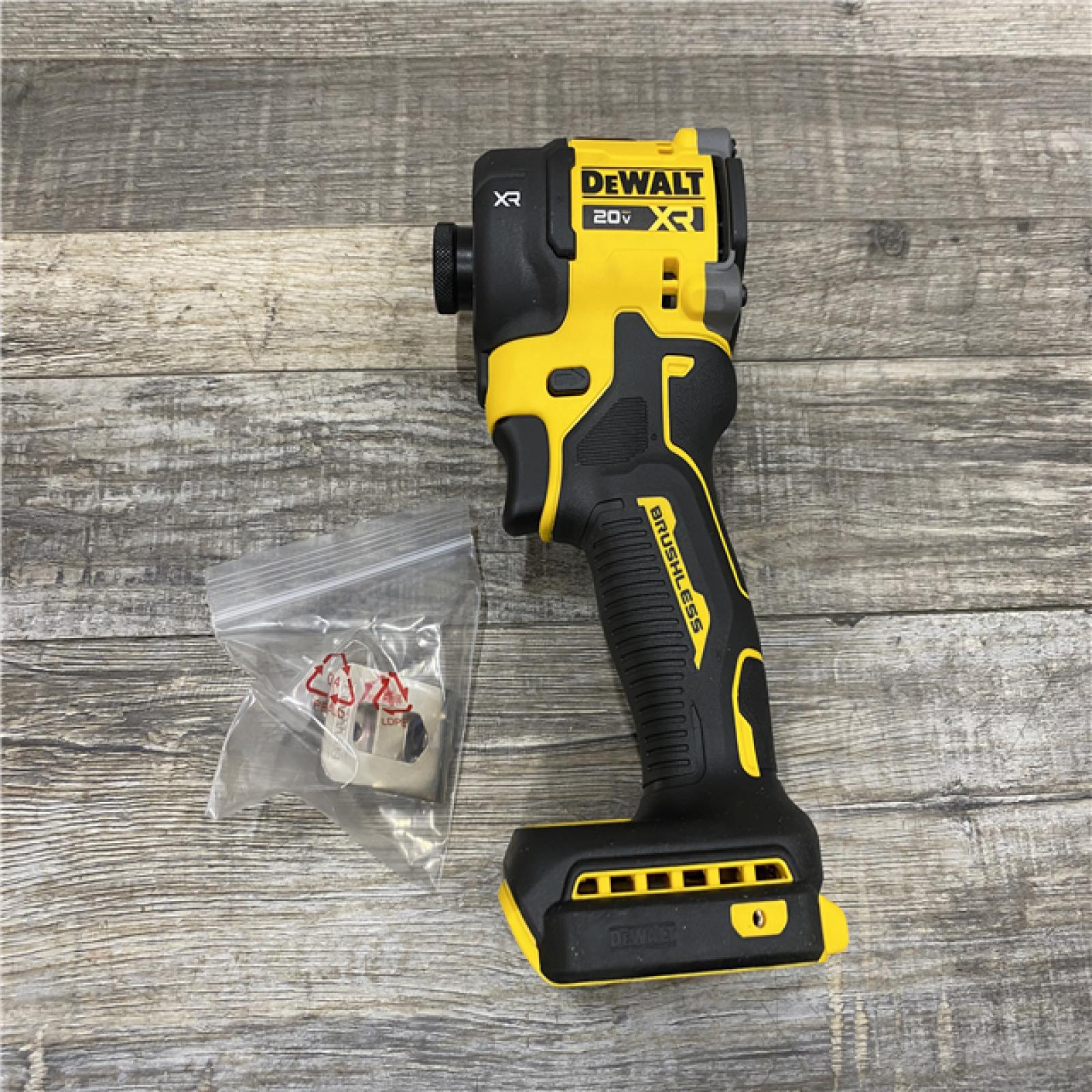 AS-IS DEWALT 20V MAX* XR Brushless Cordless 1/4 Quiet Hydraulic Impact Driver (Tool-Only)