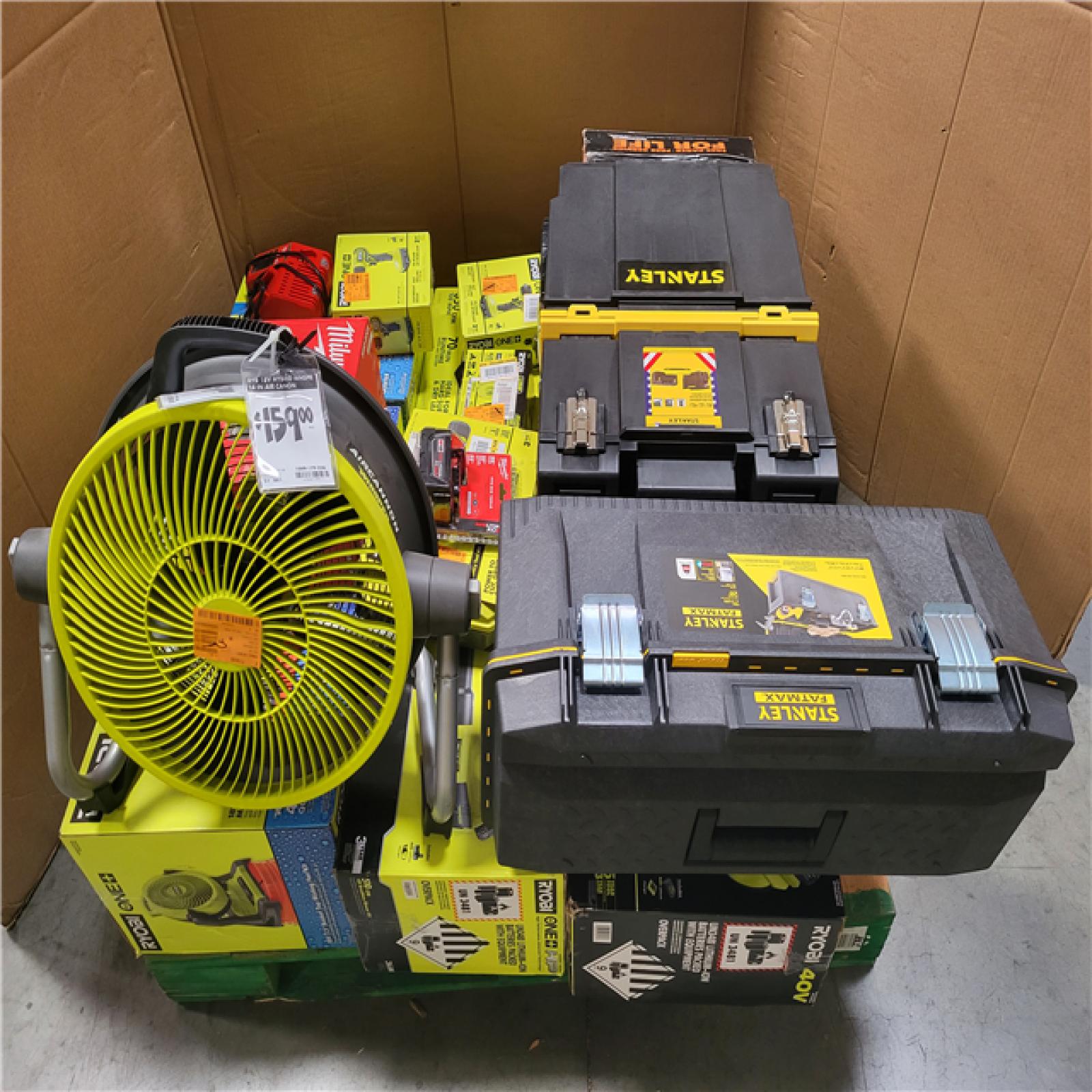 CALIFORNIA AS-IS TOOL PALLET