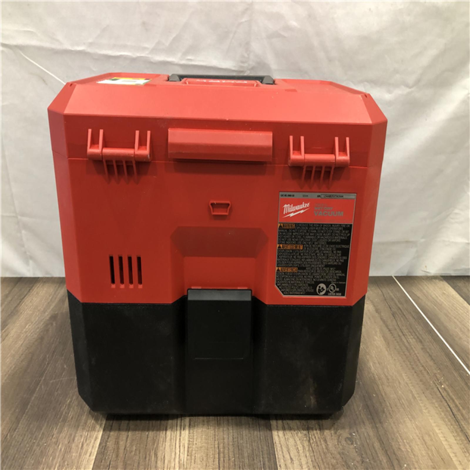 AS-IS Milwaukee FUEL 12-Volt Lithium-Ion Cordless 1.6 Gal. Wet/Dry Vacuum (Vacuum-Only)