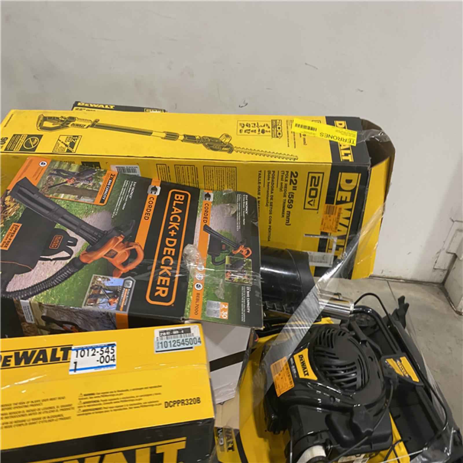 Dallas Location - As-Is DEWALT Tool Pallet