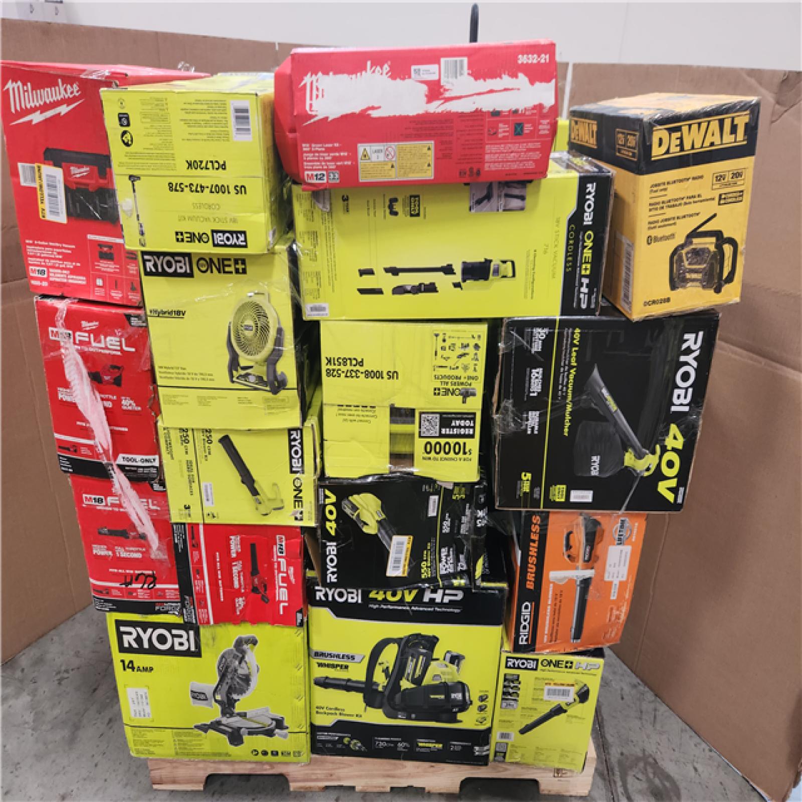 CALIFORNIA AS-IS TOOL PALLET