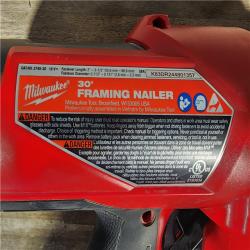 HOUSTON LOCATION - AS-IS M18 FUEL 3-1/2 in. 18-Volt 30-Degree Lithium-Ion Brushless Cordless Framing Nailer (Tool-Only)