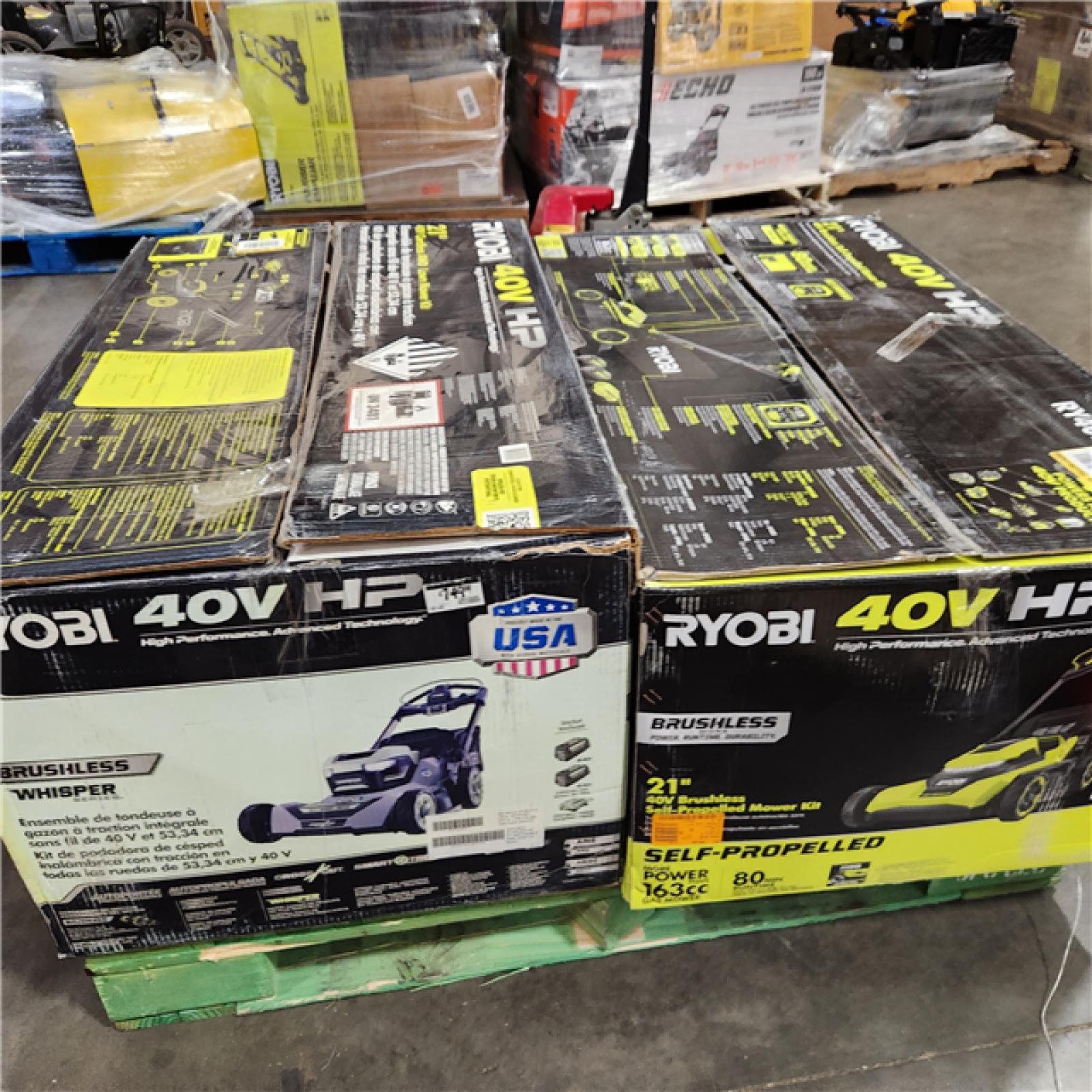 Dallas Location - As-Is Lawn Mower Pallet ( LOT OF 2 )