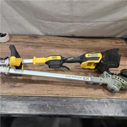 AS-IS DEWALT 20V MAX Cordless Battery Powered String Trimmer & Blower Combo Kit with (1) 4 Ah Battery & Charger