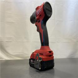 AS-IS - Milwaukee M18 18V Lithium-Ion Brushless Cordless 1/2 in. Compact Drill/Driver Kit