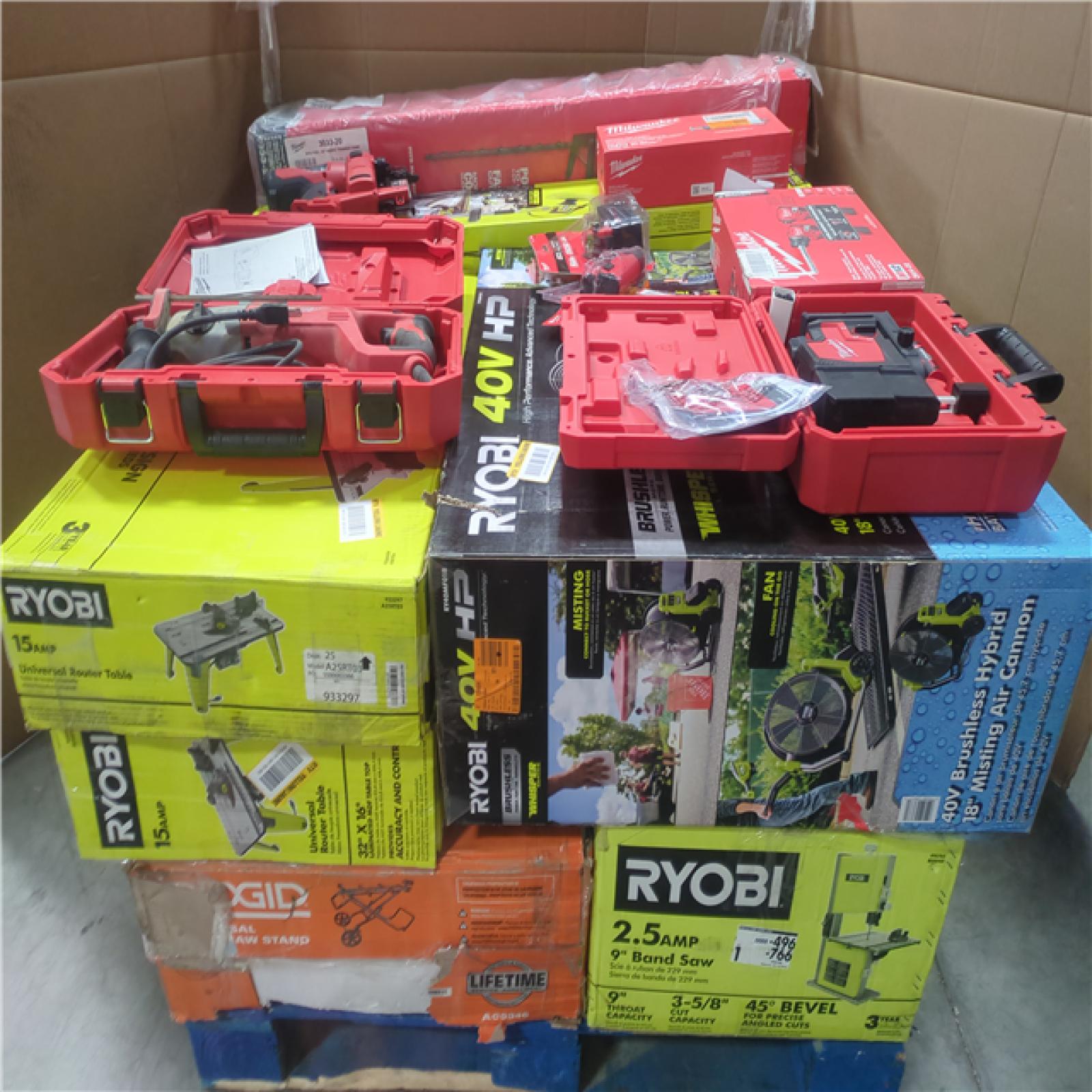 CALIFORNIA AS-IS TOOL PALLET